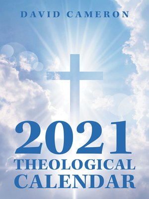 cover image of 2021 Theological Calendar